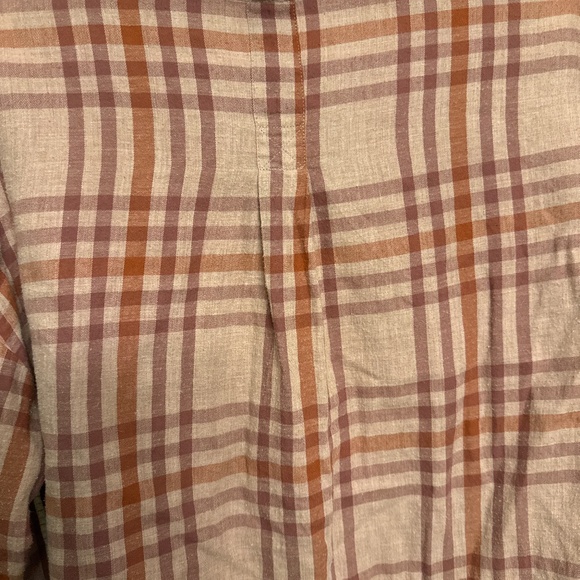 Prana organic cotton and polyester flannel button down - Picture 9 of 9